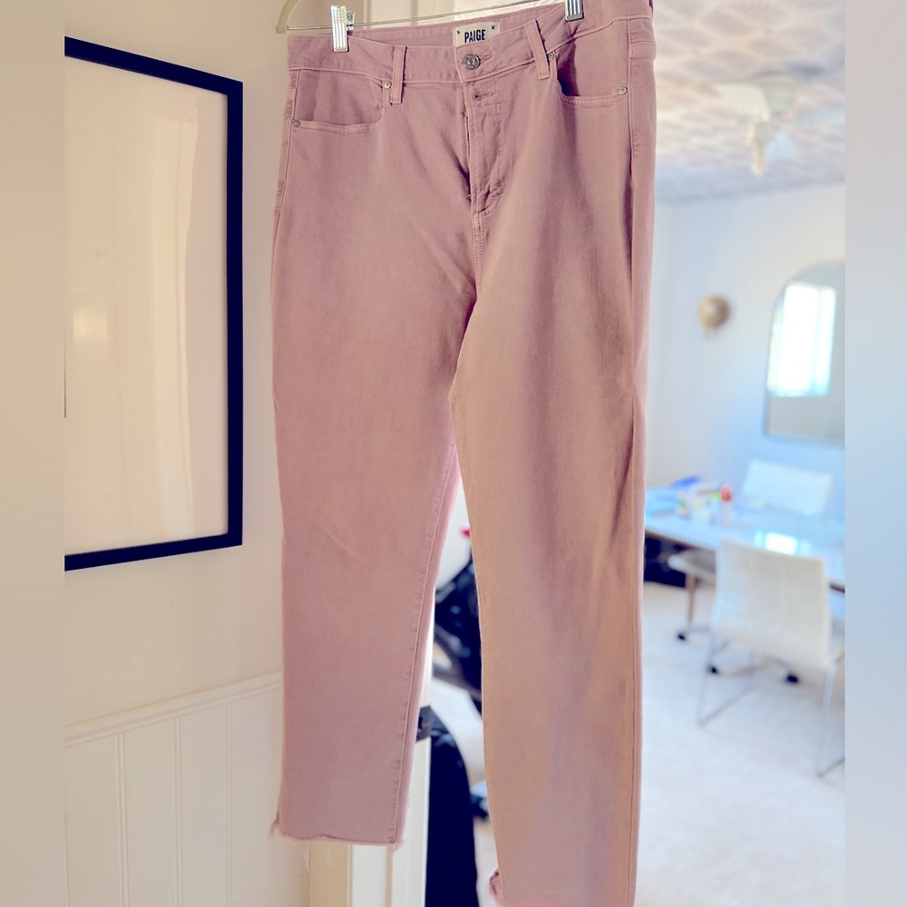 PAIGE Blush Denim Jeans